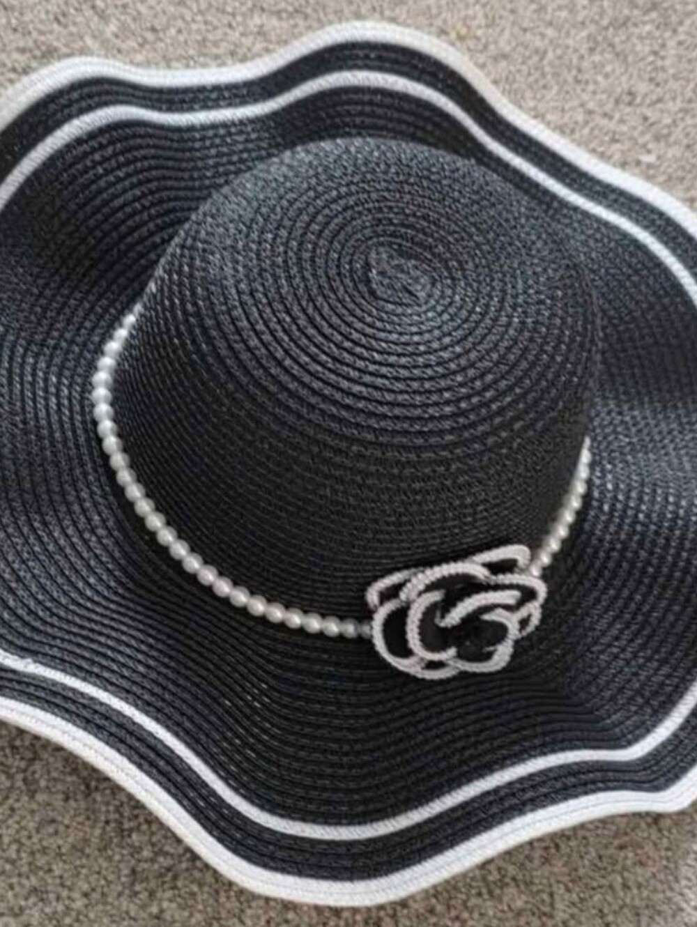 Elegant Floppy Hat For Fall/Autumn Outfits, Display, Vanity, Etc.